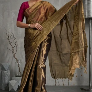 Golden Raaga Tissue Saree