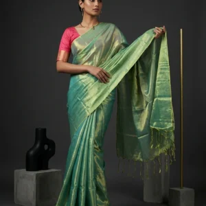 Sea Green Raaga Tissue Saree